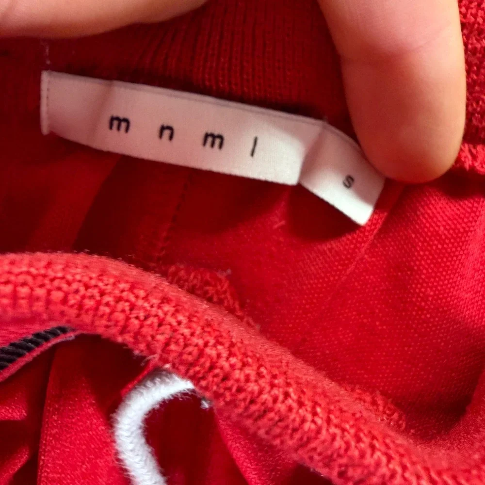 Mnml Pant Mens S Red Cotton Track Tapered Running Activewear Performance Workout